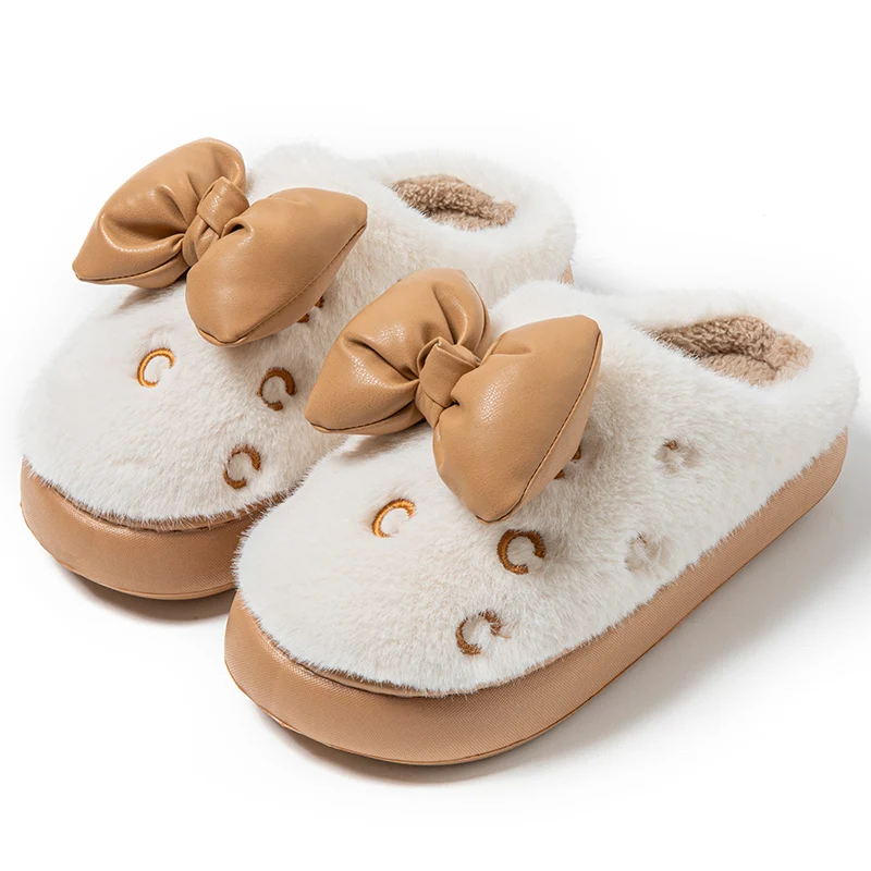 New Design Factory Direct Sales Home Slippers Customized High Quality Hot Sale Side-Seam Cotton Slippers