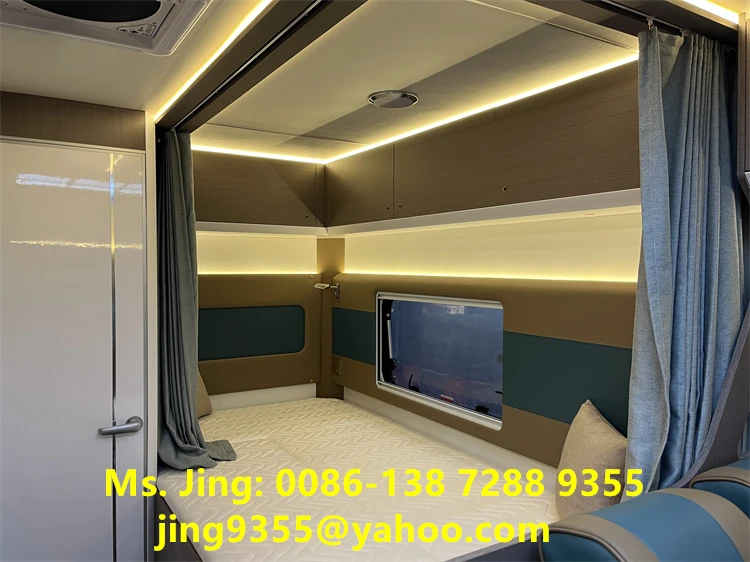 Comfortable ISUZU 4x2 Mobile House Truck Automatic RV Motorhome For Travelling
