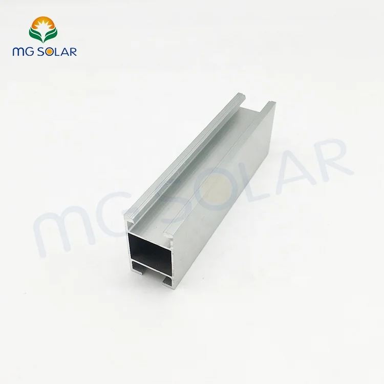 Solar Panel Bracket Structure Roof Rail System Accessory Solar Mounting High Quality Aluminum Roof Rail