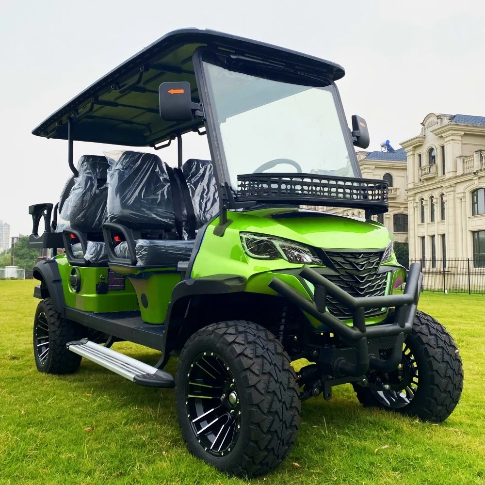 Wholesale Brand New 4 Wheel Golf Cart Utility Vehicle 6 Seater Electric Club Car Golf Carts