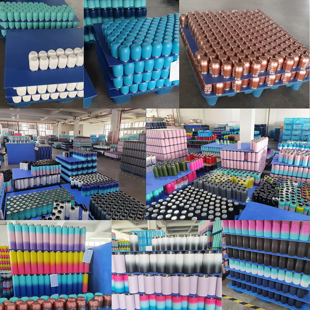 32oz custom logo stainless steel vacuum drink bottle insulated water bottle with straw