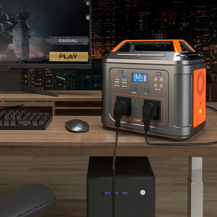 High quality 220V 200W 300W  400W 500W portable power station household Emergency storage power camping power supply