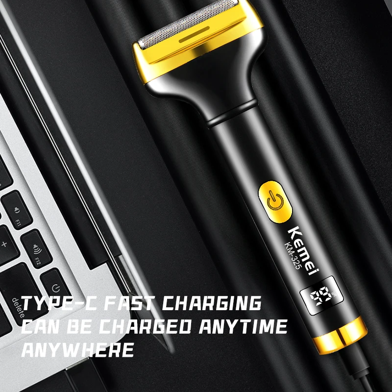 Kemei km-325 Lady Shaver Epilator 7 in1 Facial Ear Hair Clippers Electric Nose Hair Trimmer Eyebrow Trimmers Body Shaver