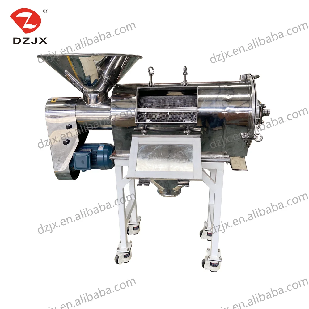 DZJX Electric Sieve Inline Centrifugal Metal Sieve Professional Flour Sifter For Grading Sorting Separating Baobab Separator