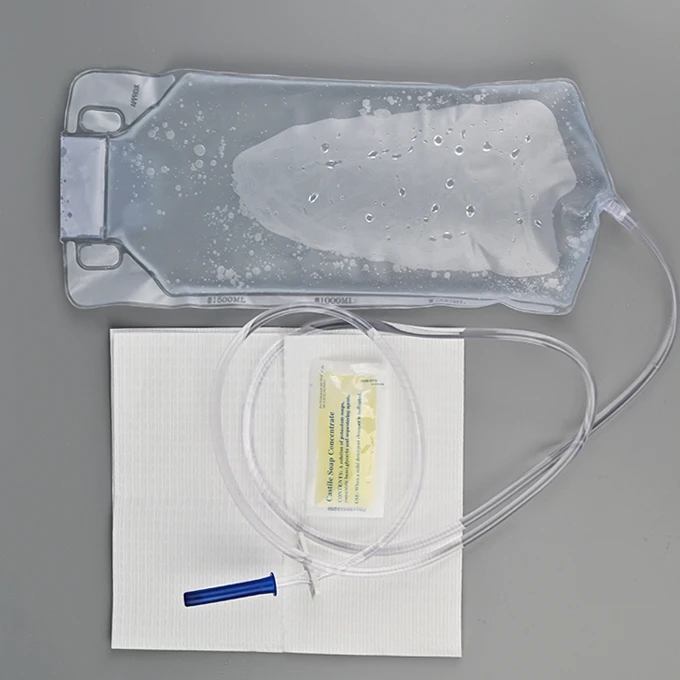Conod Brand1500ml Medical Disposable Enema Kit/PVC enema bag kit