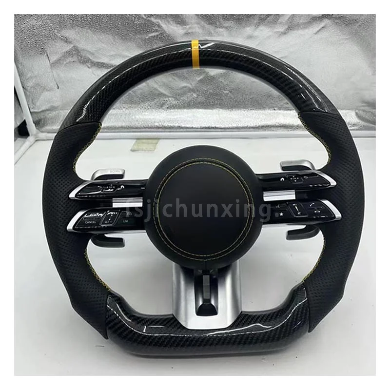 Crystal Steering Wheel For Mercedes Benz A45 W204 W205 W124 W221 W166 C300 E Class C350 CLAS550 W203
