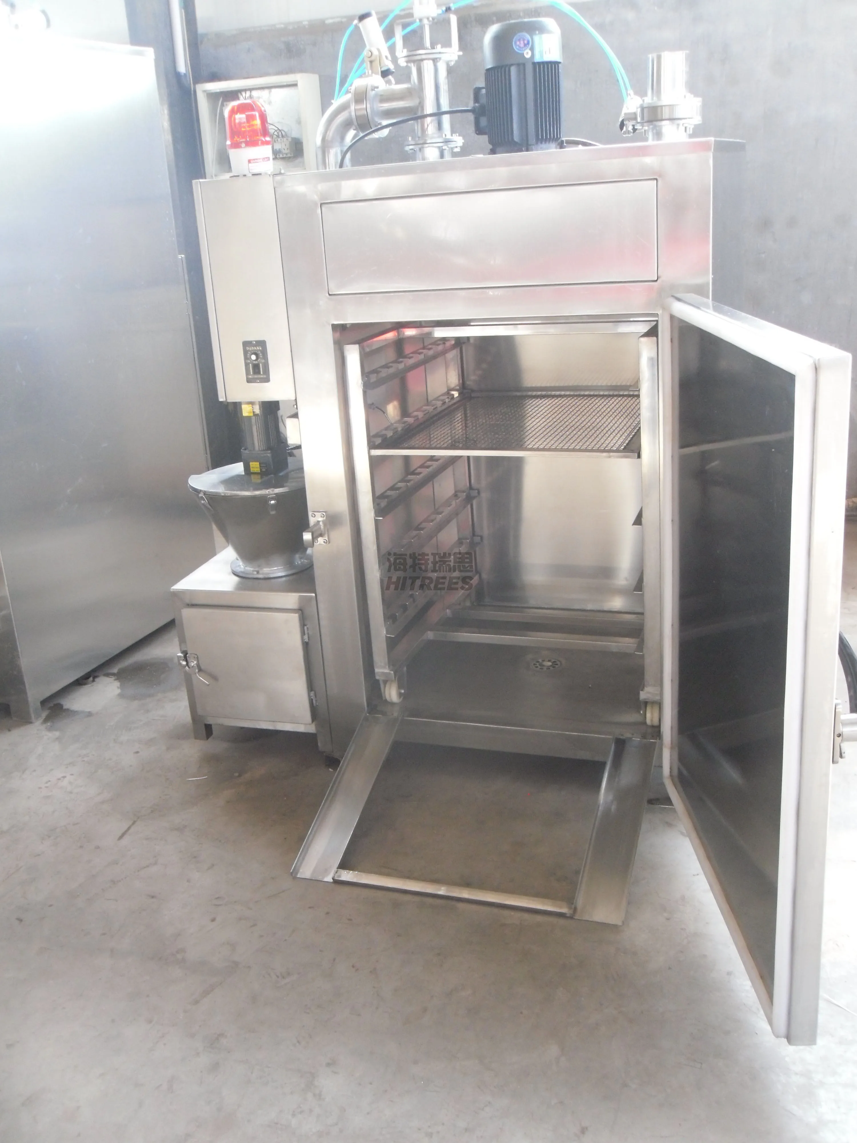 SUS 304 industrial Meat/Fish/Duck/Chicken Smoked Machine Smoke House for Sale