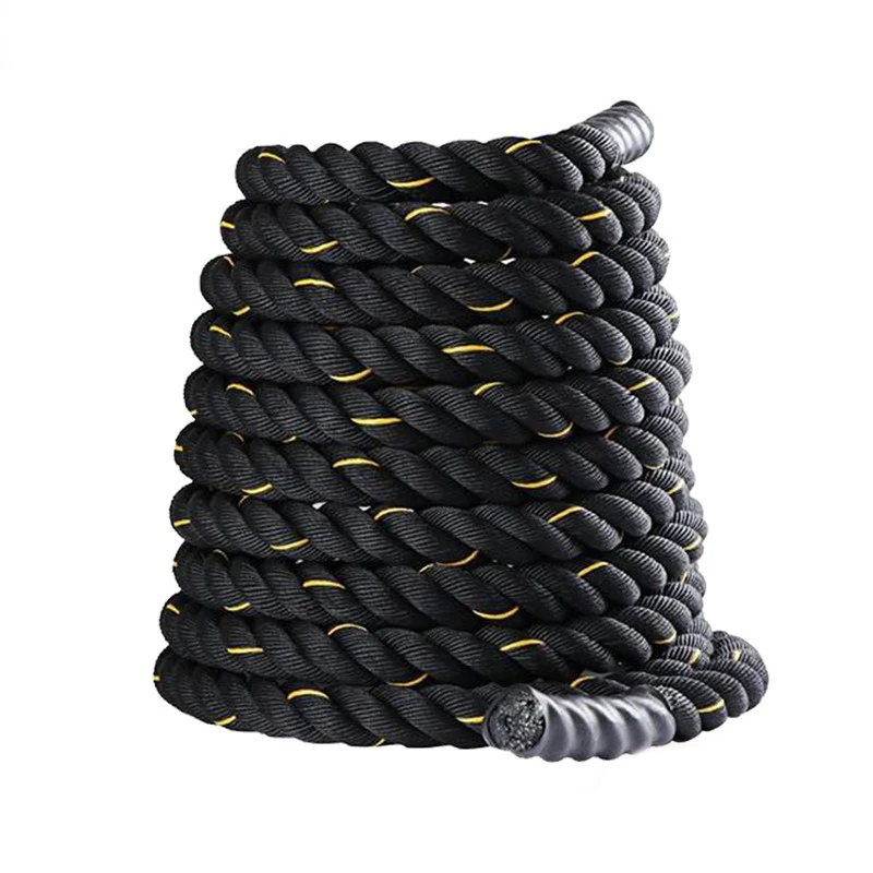 Factory High Quality Body Building Training Rope Strength Cardio Workout Battle Ropes for Gym