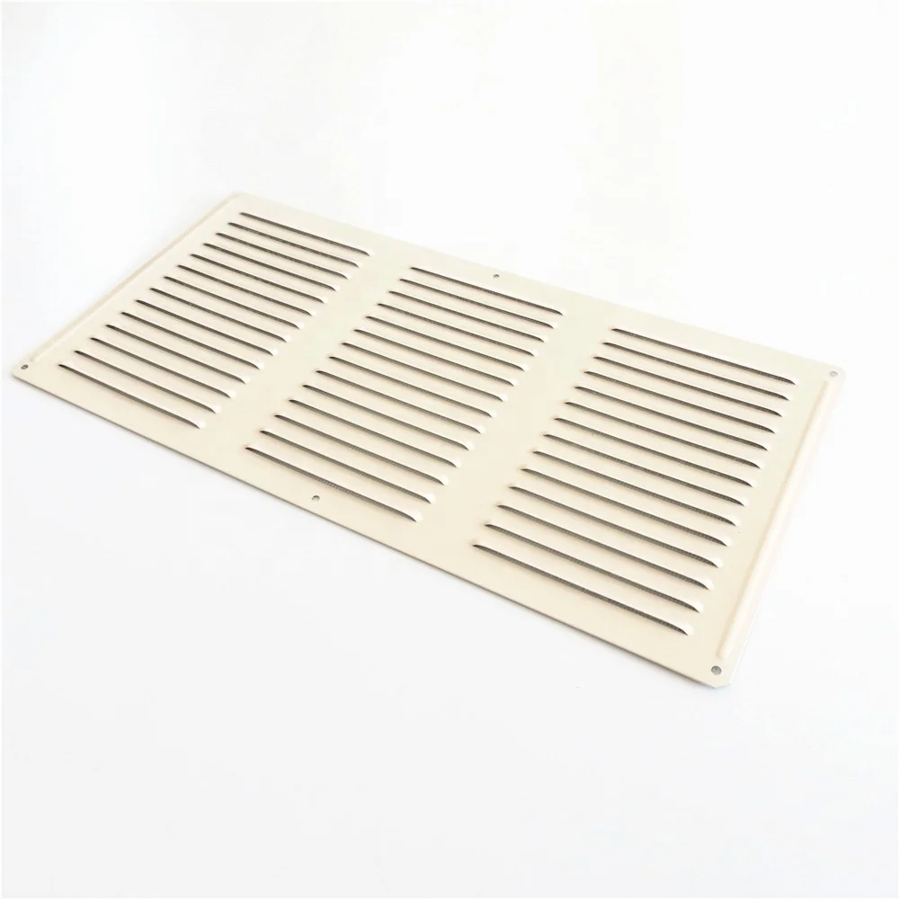 Easy installation Light weight 8*16inch Aluminum under eave soffit vent