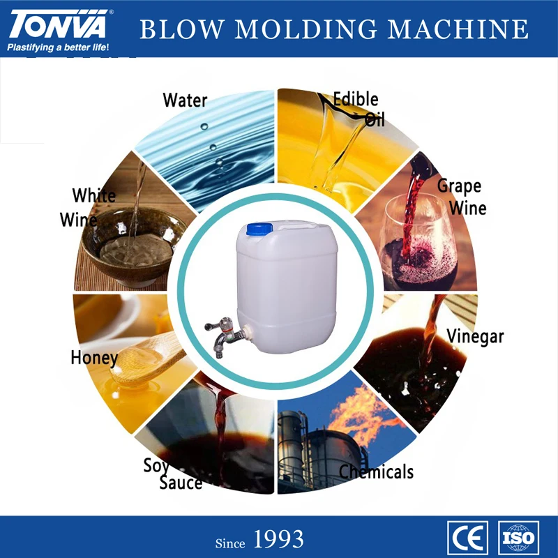 Jerrycan making machine  plastic product making machine extrusion blow molding machine