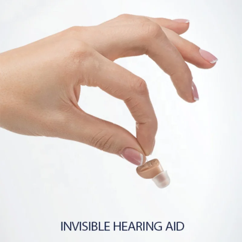 Mini Cic Ear Hearing Amplifiers Analog Invisible Hearing Aid
