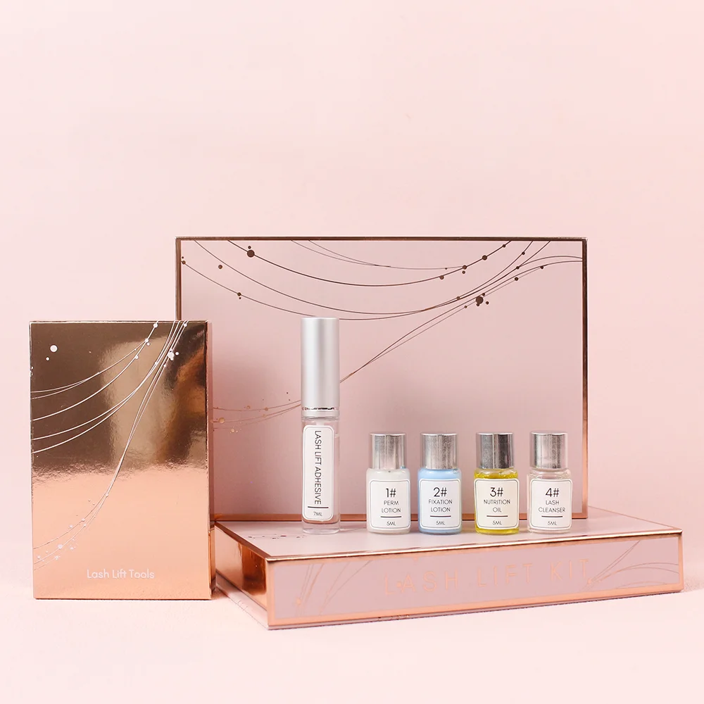 Upgrade formula without stimulation lash lift kit professional high quality silicone pallet for lash lift kit pumps