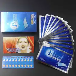 3d 28 Pack 5d Gel Teeth Whitening Strips White Tooth