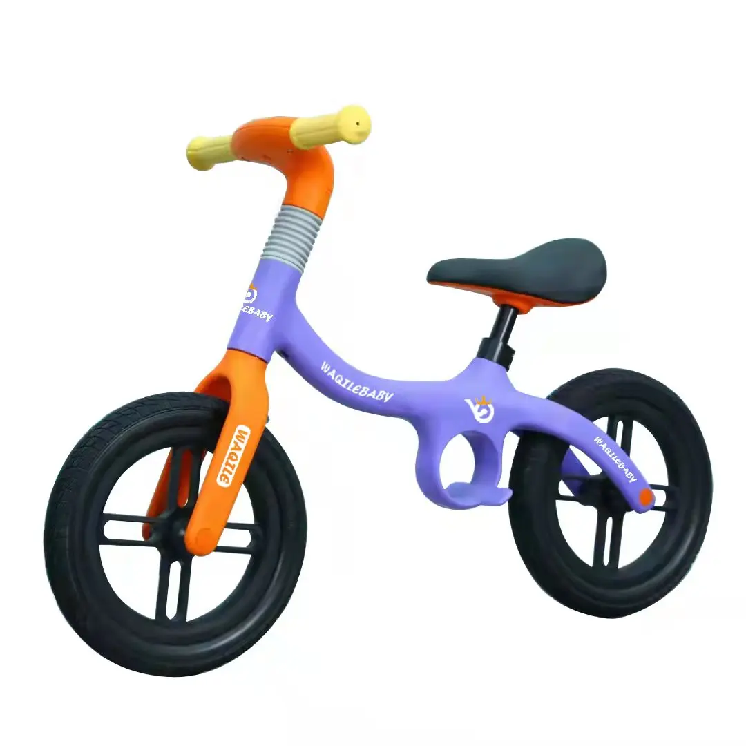 wholesale small walking bicycle Push Kids Balance Bike Bicicleta de Equilibrio Carbon MAG 12 inch running bike for Children
