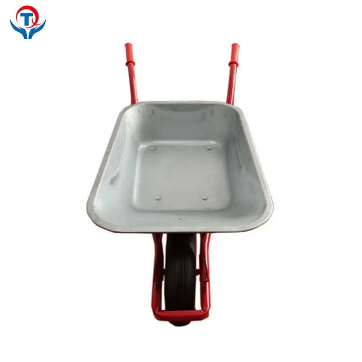 
 Филиппинский оцинкованный лоток от производителя, строительная бетонная Складная тачка из нержавеющей стали  