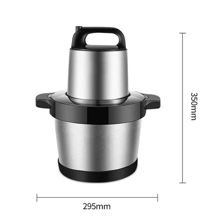 Home Kitchen Food Grinders Cheap Stainless Steel Small Best Meat Chopper Automatic 6L Electric Meat Grinder