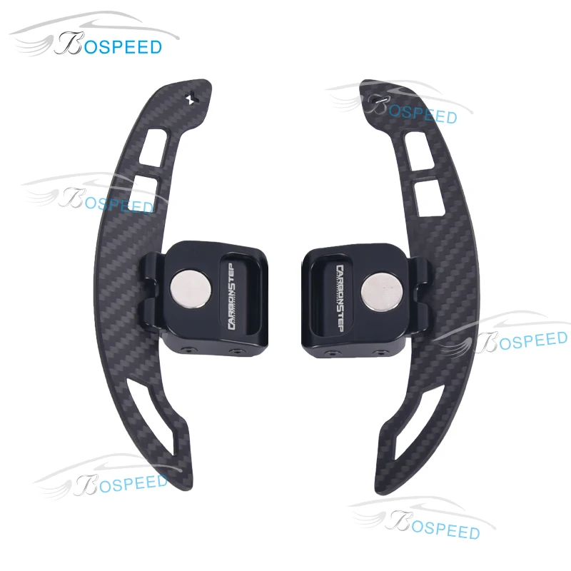 CUSTOM For Audi B9 PA A3 A4 A5 S3 S4 S5 RS3 RS4 RS5 Carbon Fiber Paddle Shifters Car Steering Wheel Shift Extensions Accessories