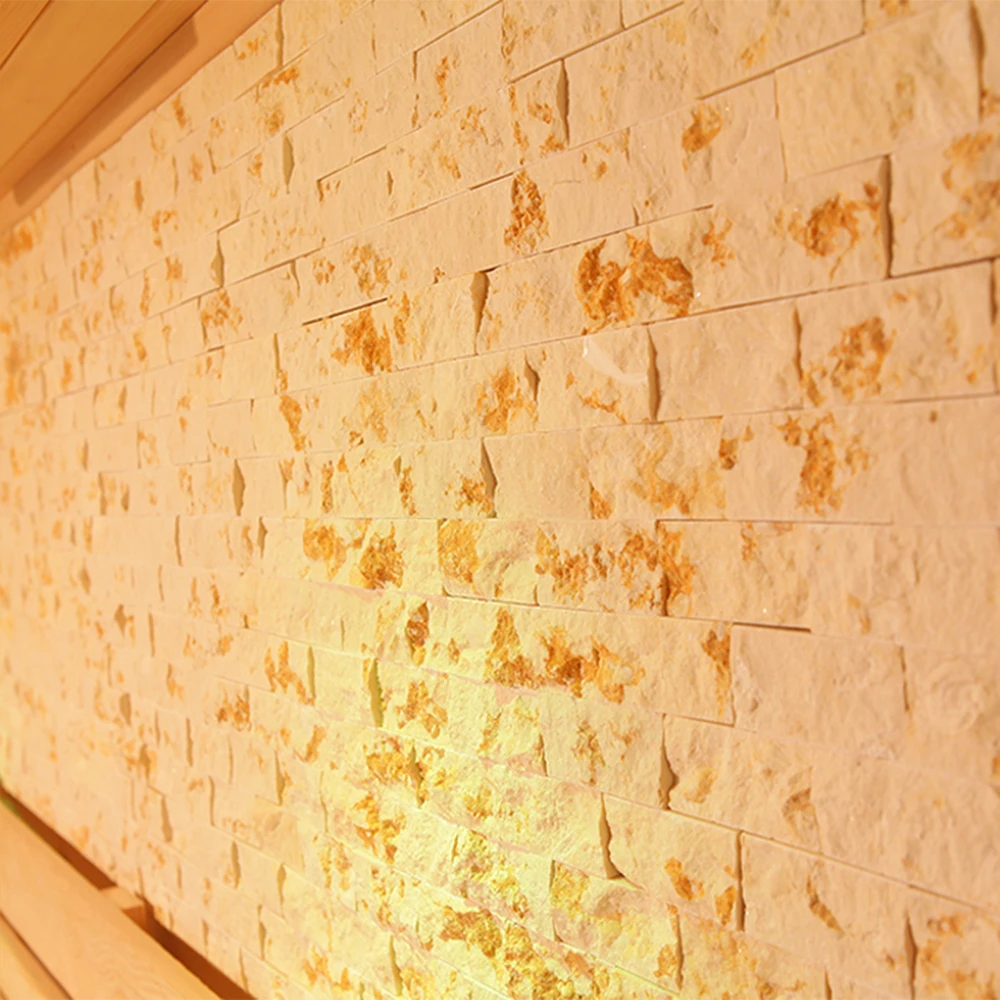 luxury Sauna  steam Sauna Room With Seven-color healing lamp for 6 person