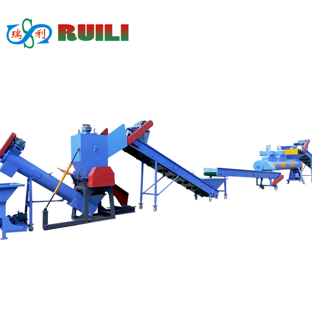 Plastic Washing Line PP PE PET Bottle Wholesale Recycling Washing Line Crushing Washing Drying Plant
