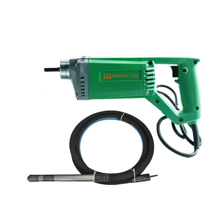 WISDOM Custom Japanese/Indonesi Type Portable Electric Motor Vibrator Hose 1-3M Flexible Rubber Hose For Concrete Poker Vibrator