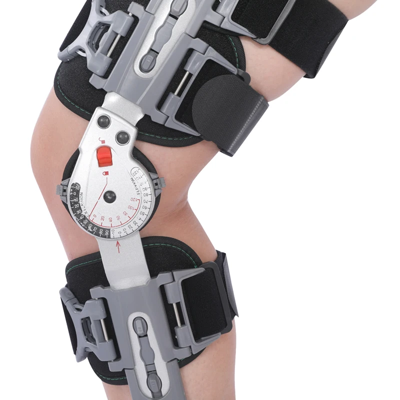 Adjustable fixation leg support protection Orthopedic knee brace