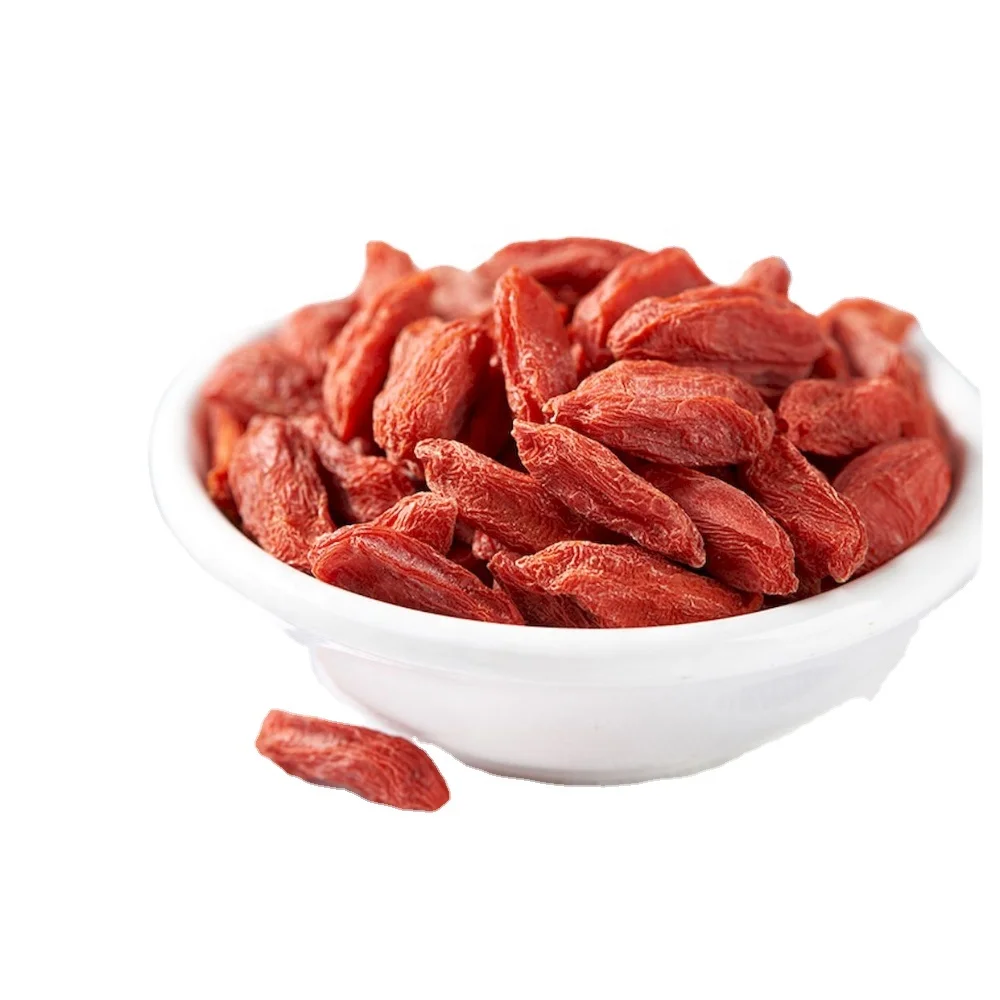 Healthy Fruit Green Food Natural Dried Bulk Goji Ningxia Goji Berry