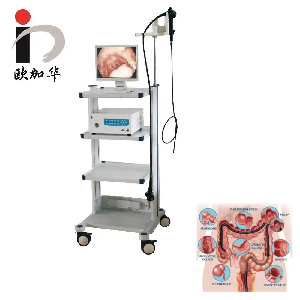 EMV-400 видео колоноскопический с процессором обработки изображений и светло-холодный источник