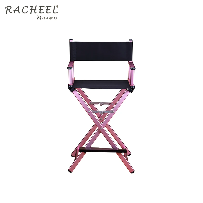 Принимаем OEM обслуживание, портативный изготовленный на заказ складной стул из алюминиевого сплава, стул для макияжа, высокий стул режиссера