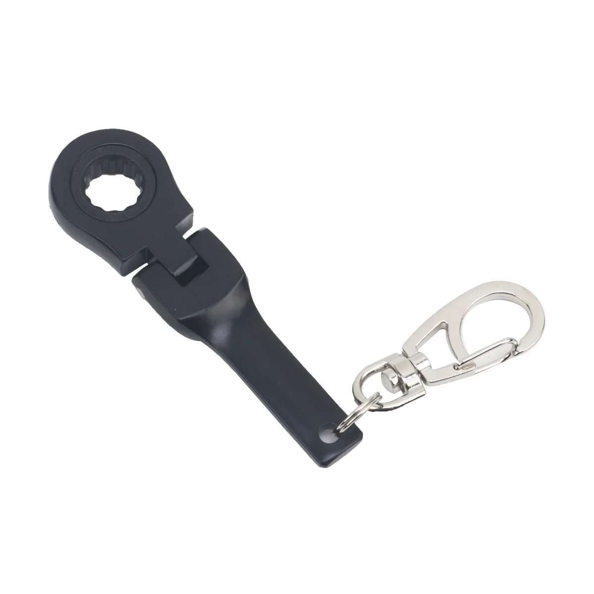 Wholesale Carryable 10MM Flexible Ratchet Keychain Trigger body made of carbon steel Laser Logo
