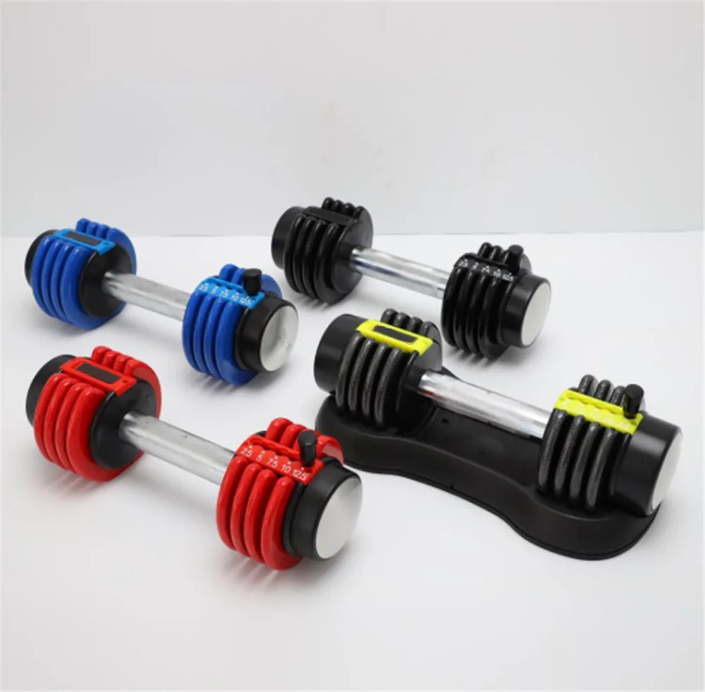 cheapest pro 5kg 12.5lb 25lbs adjustable dumbells weight dumbbells for lady