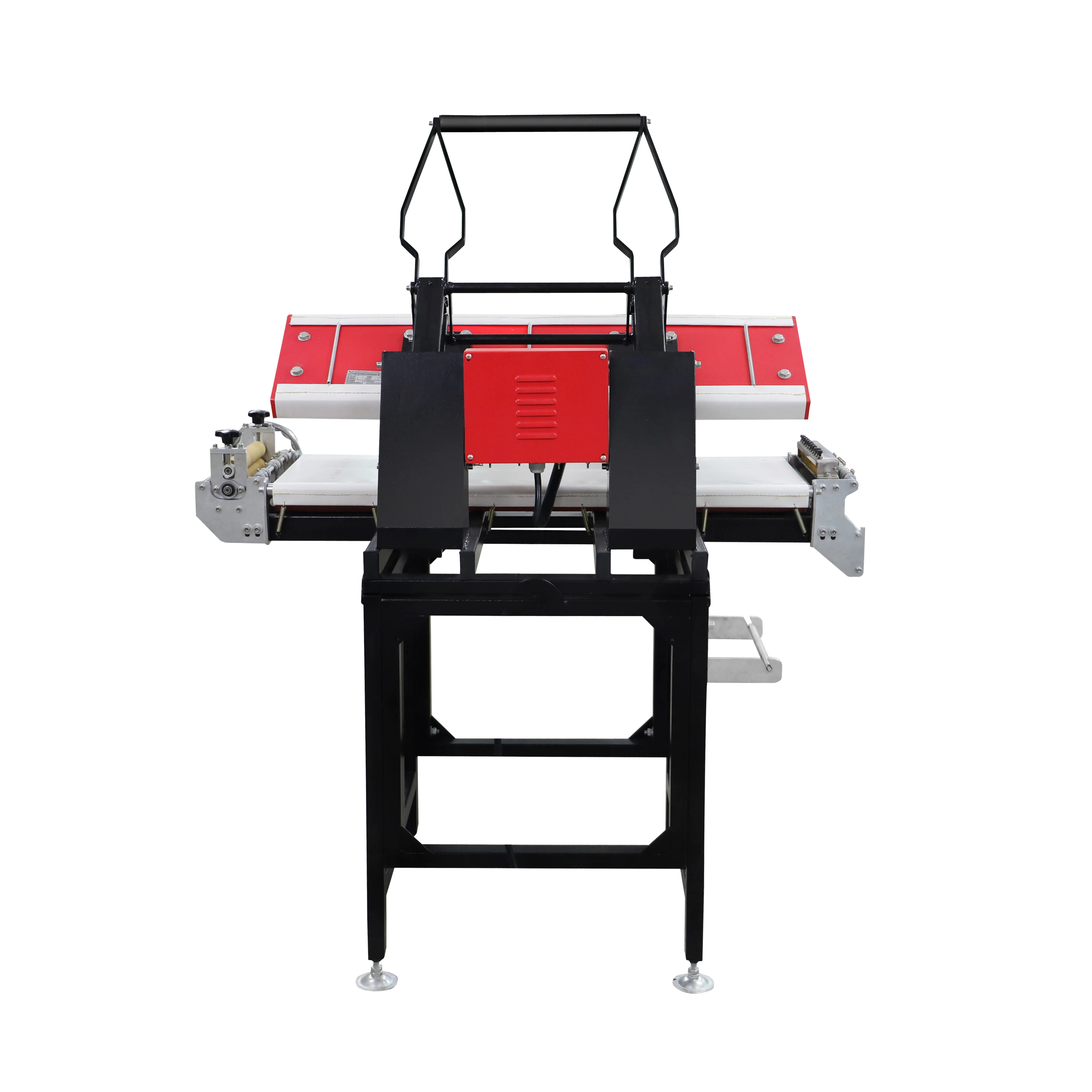 TES Ribbon rolls large format machines rotary double heating satin lanyard heat press transfer sublimation automatic roller