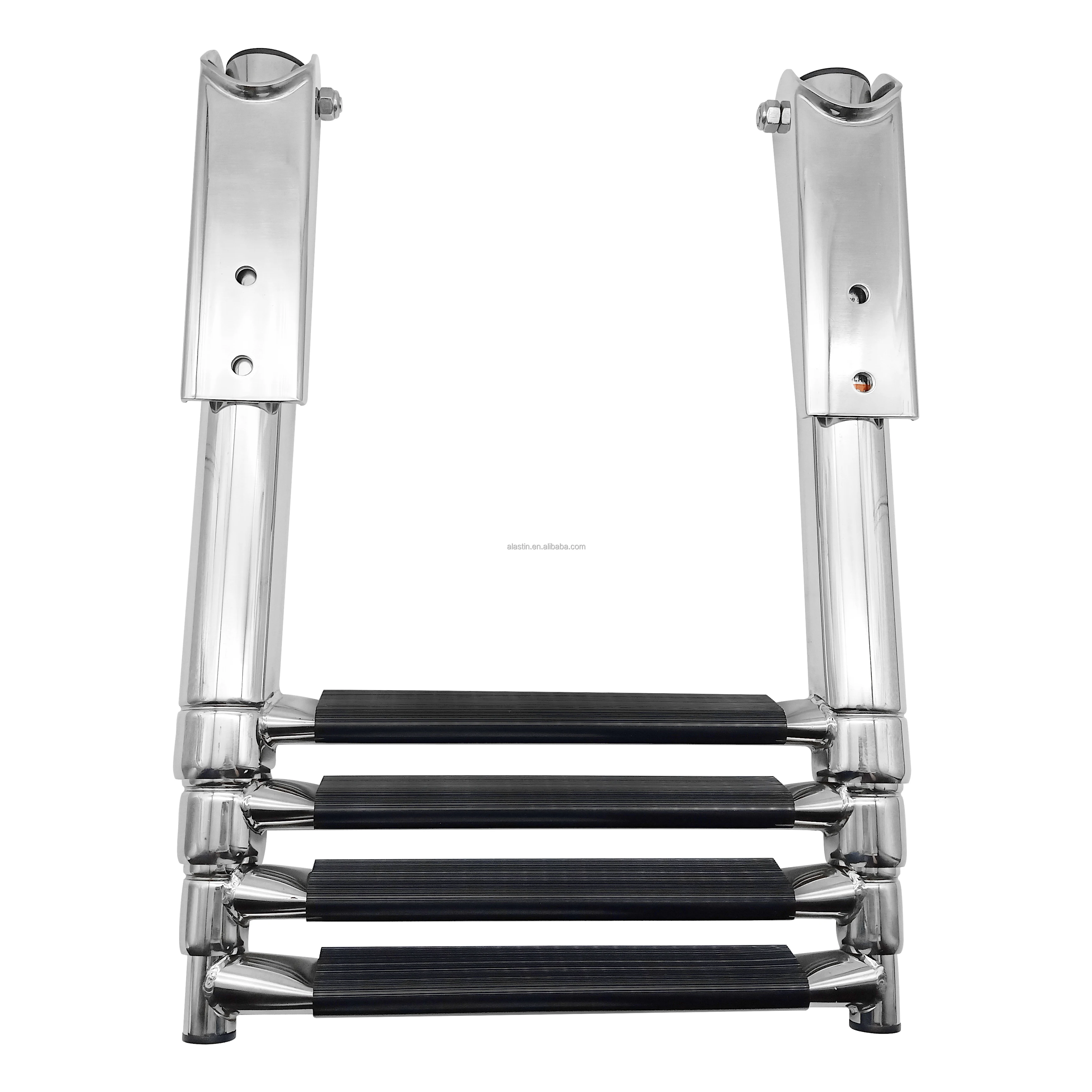 Alastin Marine Hardware 316/304 Stainless Steel High Quality Telescopic Boat Ladders