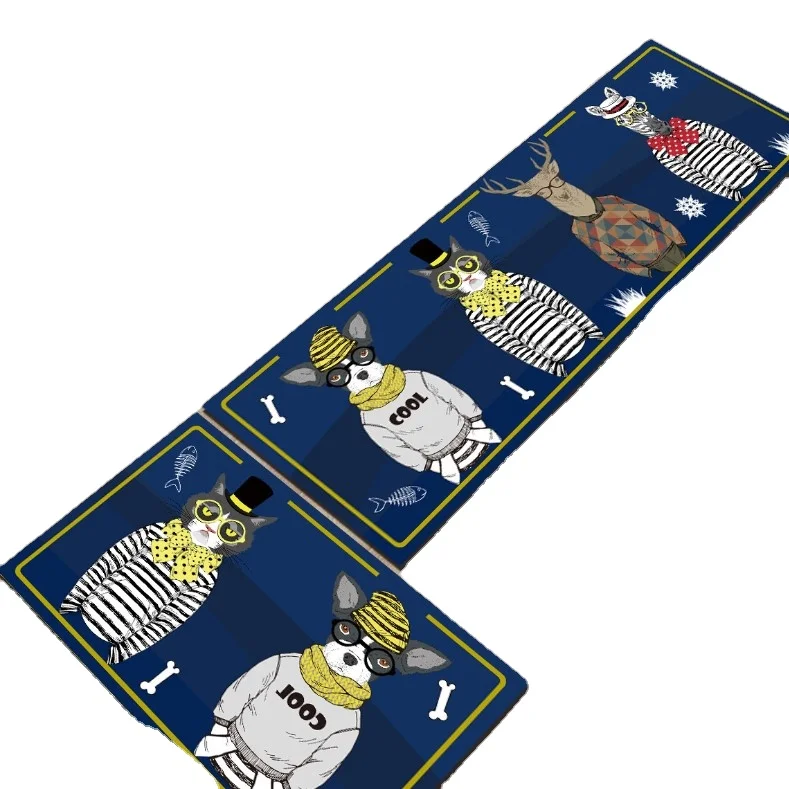 modern mat water absorbent kitchen floor mat