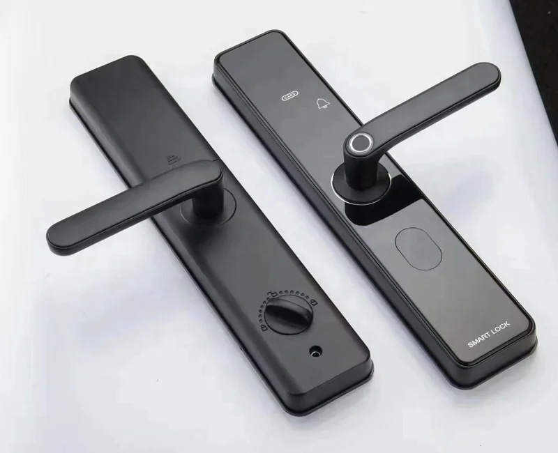 Ttlock smart lock for home security smart anti-peep digital door lock APP  triple anti-theft protection intelligent door lock