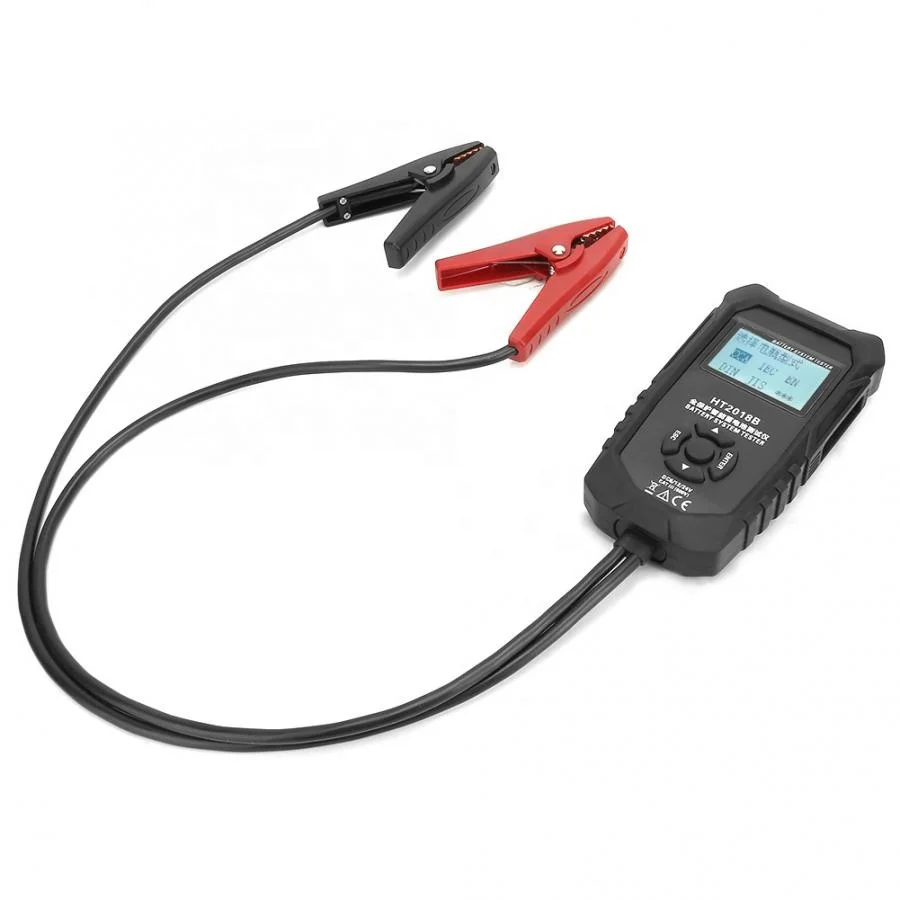 HT2018B Car Digital Battery Tester Analyzer 6V/12V/24V With LCD Display Battery Tester Automotive