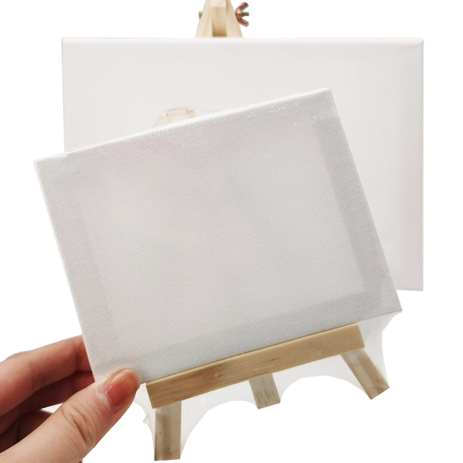 Customized shape Hand-painted Diy Blank Painting Canvas Frame Cotton Stretched Painting Canvas