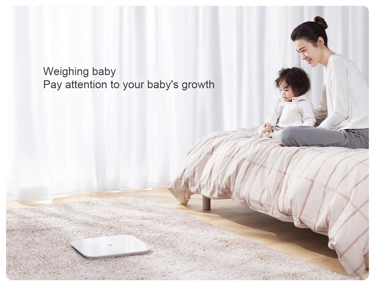 Xiaomi 2.0 Intelligent BT Body Fat Scale Smart APP Control Precision Weight Scale LED Display Fitness Yoga Tools Scale