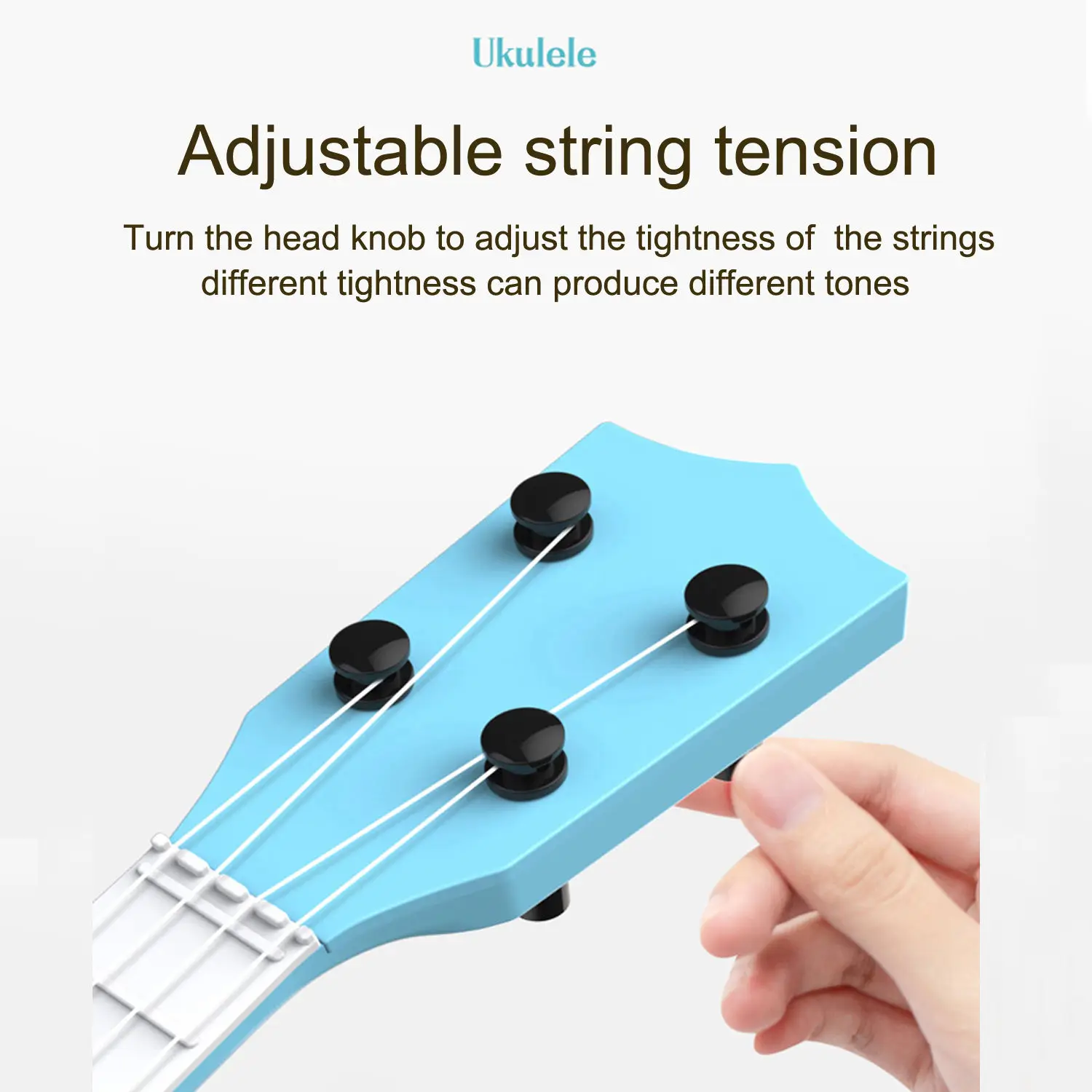 Early Education Simulation Ukulele for Kids Gift about Four String Musical Instrument Music Toy