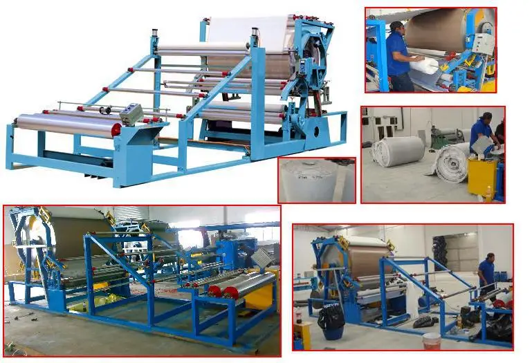 ECMT-144B ткань для пены машина для производства бумажных ламинатов