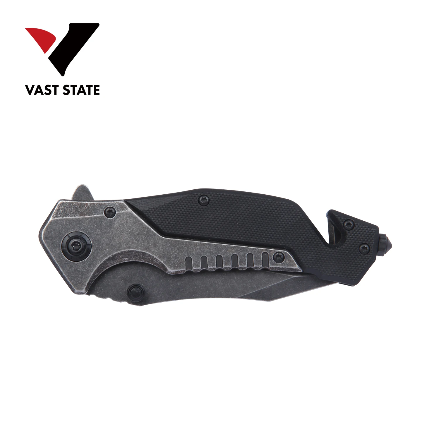 Personalized Custom Stone Washed Folding Pocket Knife