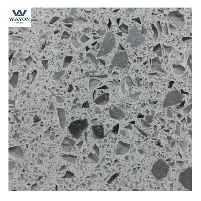 Artificial kitchen worktop/solid surface countertop/artificial quartz worktop stone stair