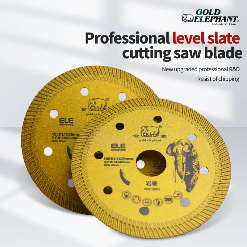 Factory 105 115 125mm diamond blade for ceramic tile stone marble cutting turbo diamond saw blade