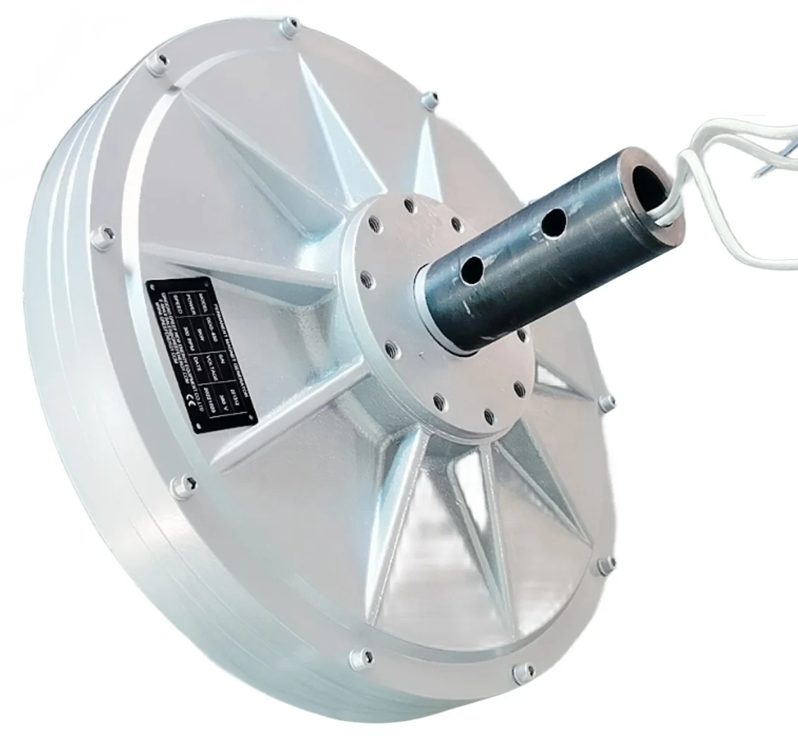 Outer Rotor/Inner Rotor Axial Flux Coreless Generator 3KW 5KW 100RPM 150RPM Low Noisy Low Weight  Permanent Magnet Generator