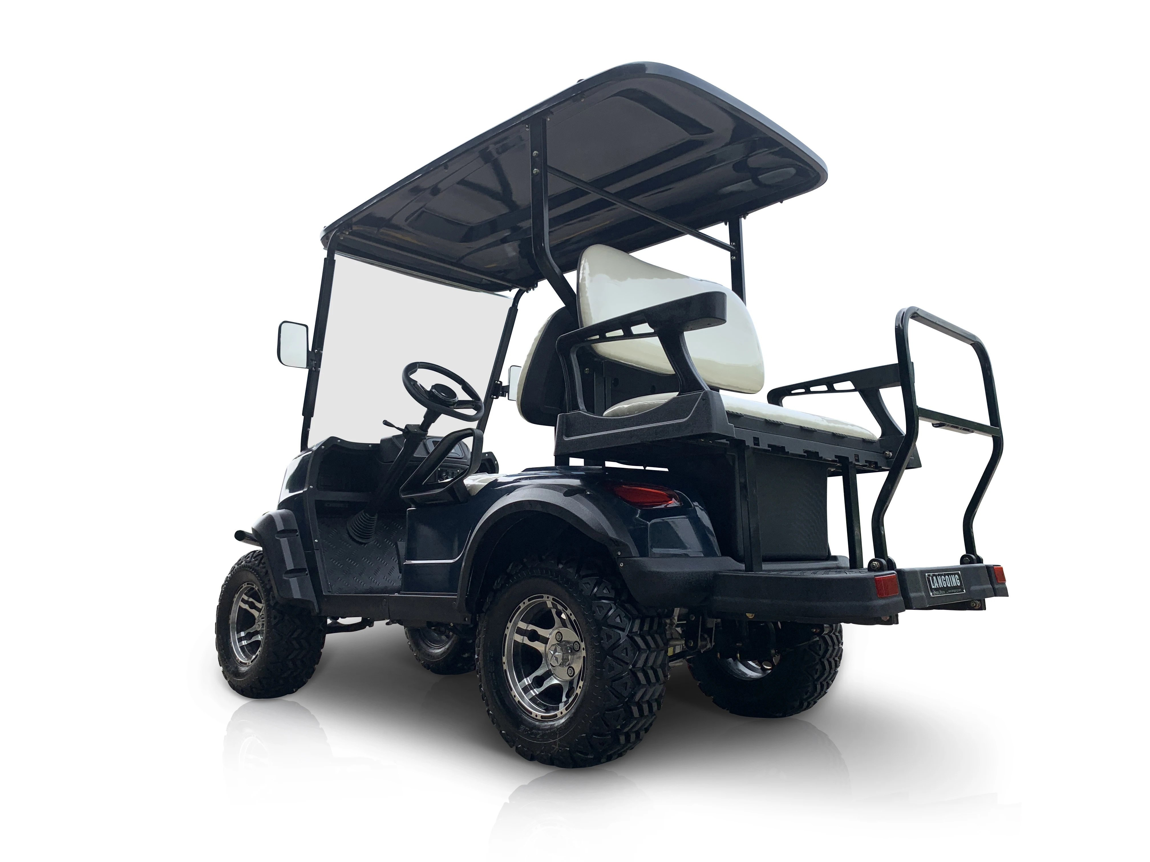 2+2 Seats Electric Golf Cart Powerful 5KW AC Motor With China Curtis Controller 48V Compatible Electric Golf Club Car
