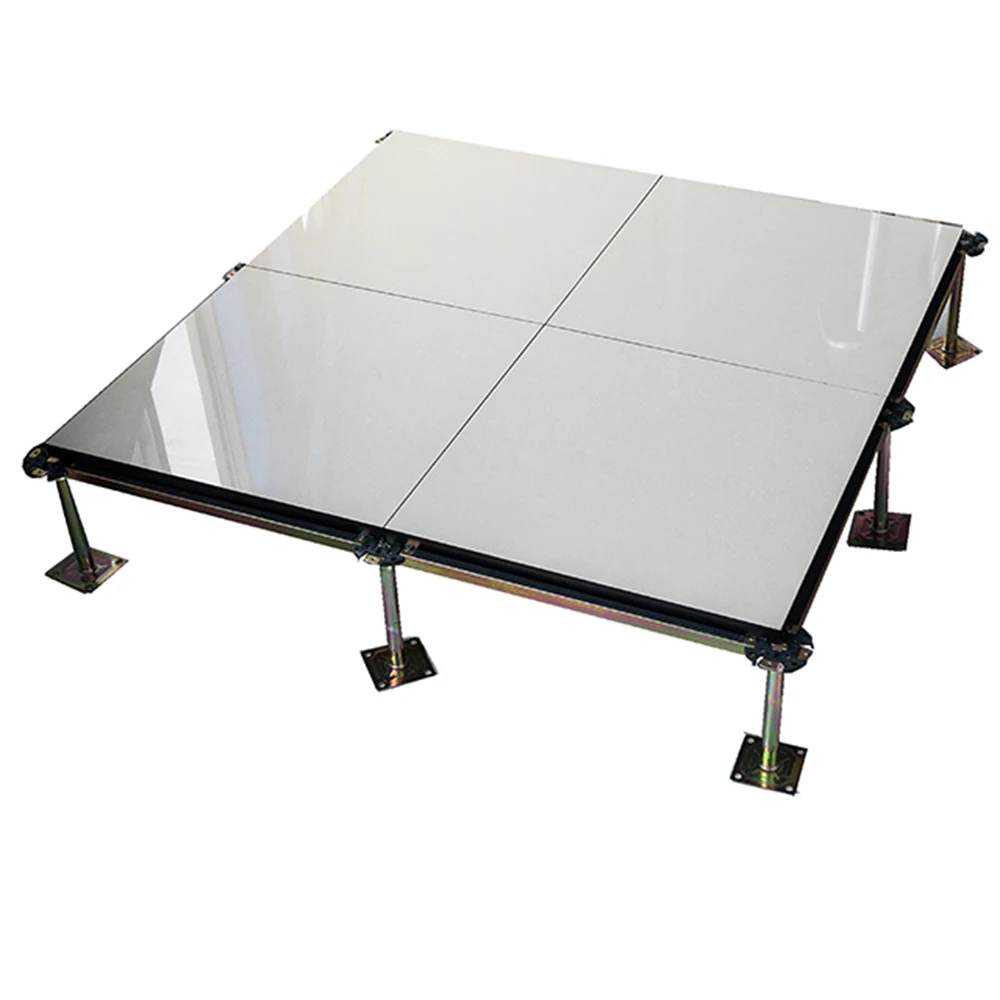 Senmai Galvanized Steel thickness Calcium Sulphate Encapsulated 600x600x30 pvc floor panels