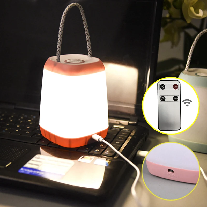 2020 new arrival remote control USB rechargeable portable LED table lamp luxury modern wireless for office home decorative stock