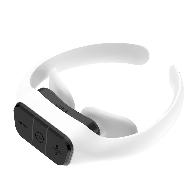 Cervical pain relief rechargeable wireless intelligent electrical stimulation muscle massager device EMS neck massager