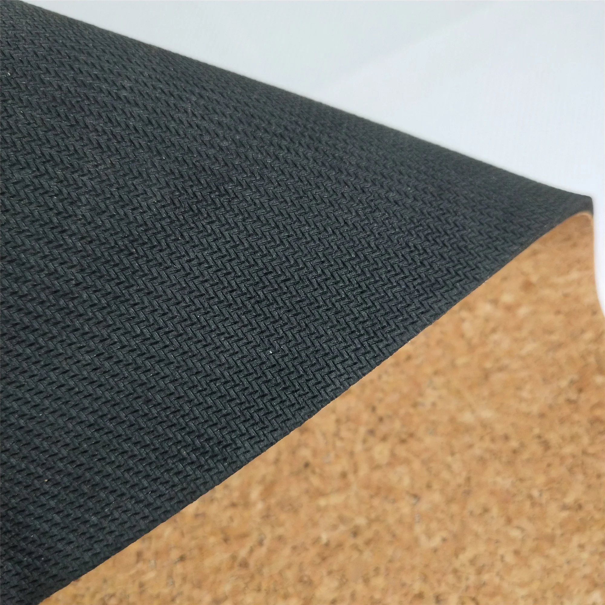 Factory manufacture Custom logo Eco Friendly cork natural rubber Mat non-slip yoga fitness exercise mat