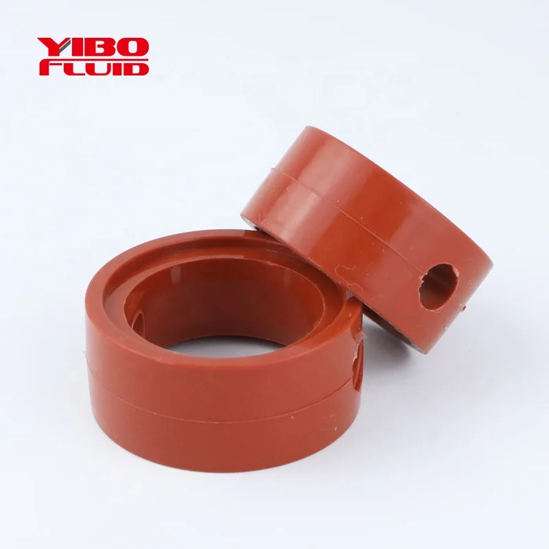 
Silicone/PTFE/EPDM gasket for butterfly valve Food grade seal ring Sanitary White/red 