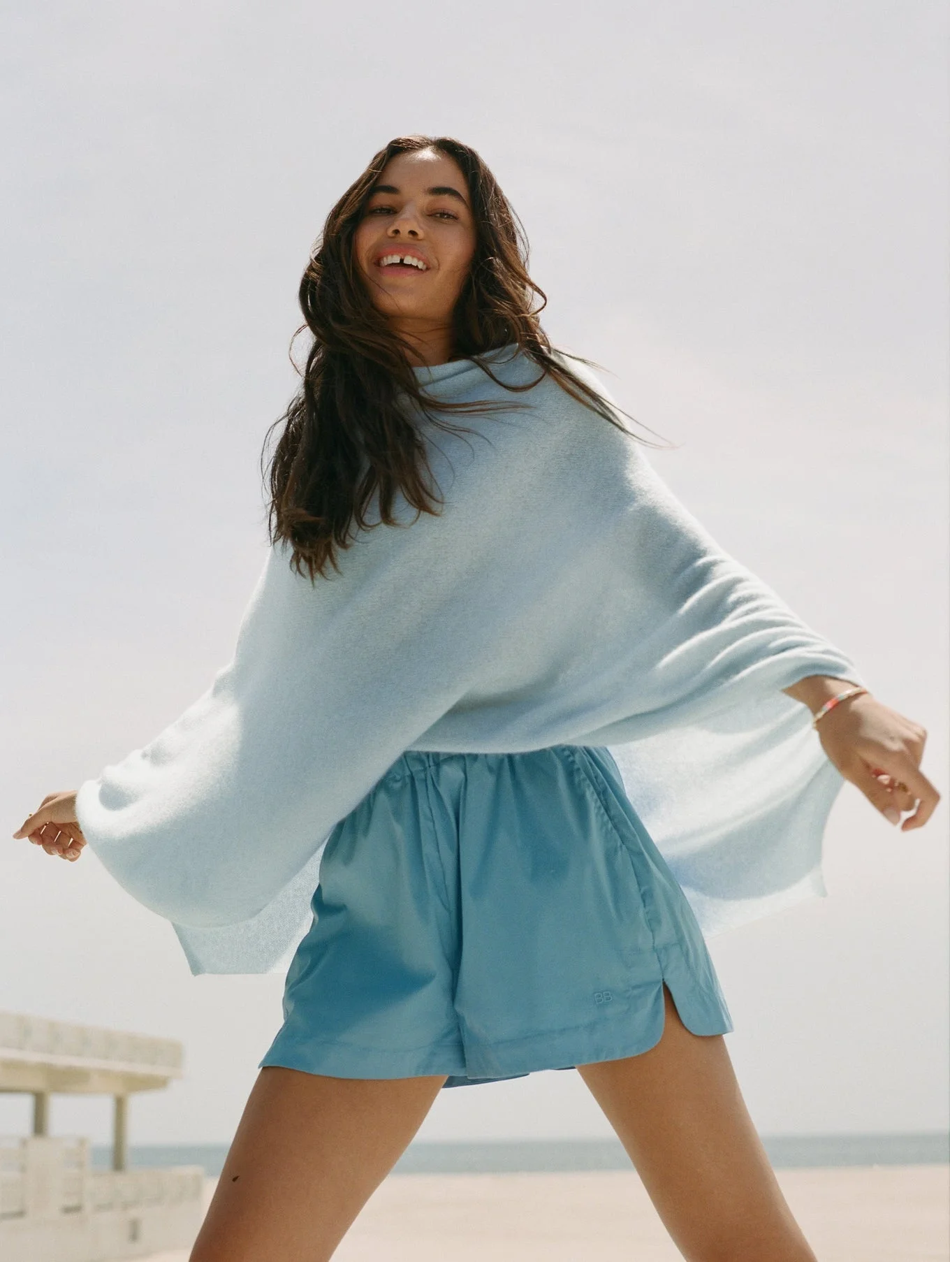 Autumn Cashmere Fashion Cape Knitted Ladies Cashmere Cape Scarf Wholesale Ladies Cashmere Cape Women Adult Shawl Winter 30PCS